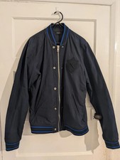 Diesel Bomber Jacket Navy Blue. Mens Size Medium