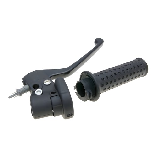 Throttle control with brake