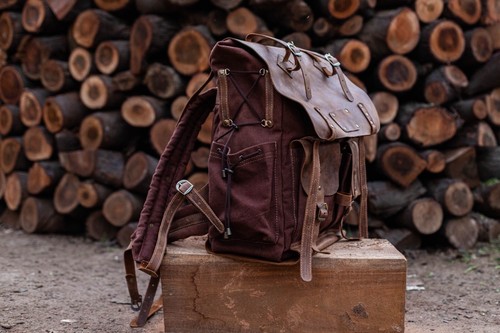 Camping backpack 40l bushcraft - backpack,