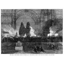 LONDON Fire at the Crystal