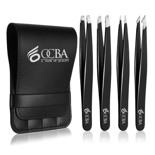Eyebrow tweezers set stainless - tweezers,