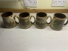 Vintage Gibsons of Staffordshire Hunting Scene Tankard - fox on reverse