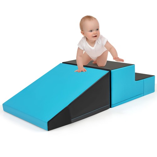 Toddlers step and - and, slide
