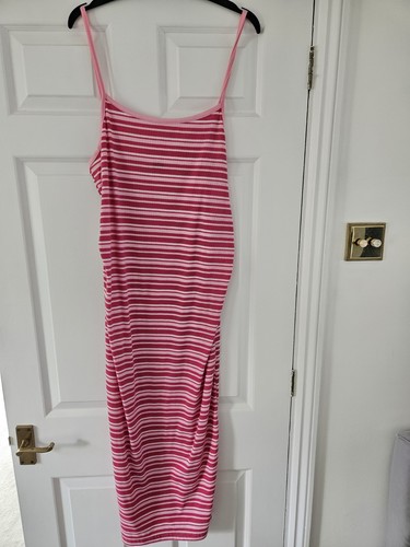 Pink maternity dress - maternity, size