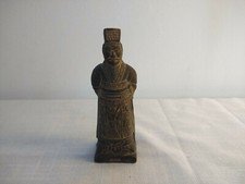 Vintage Terracotta Army Chinese Warrior Noble Figurine Small Statue