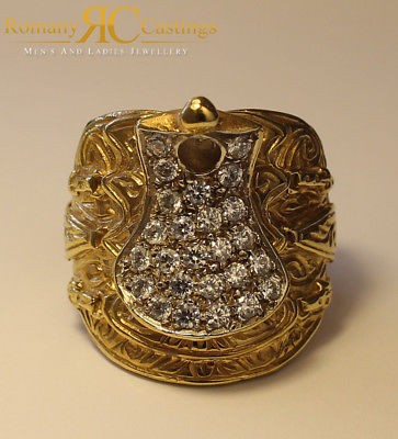 Men saddle ring 925 - cz,