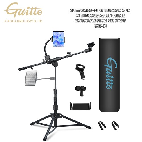 Guitto microphone floor stand - microphone,