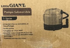 Little Giant 1-AT 115-Volt, 1/200 HP, 170 GPH Small Submersible Pump 💦