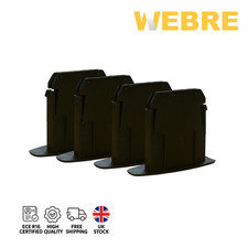 4x Seat Belt Escutcheon & Webbing Guide Large Fits 47mm For Belts Coach Bus