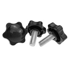M4-M12 Black Plastic Thumb