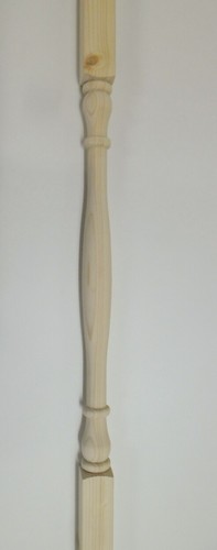 Edwardian pine 32mm stair - 32mm,
