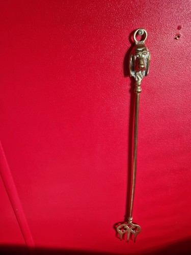Dog brass antique - antique, toasting