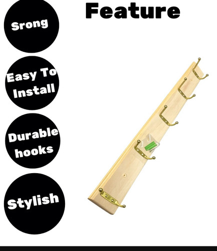 Strong wooden wall coat - 2,