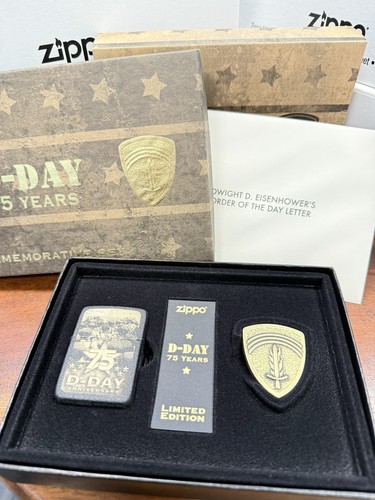 Zippo lighter set day - lighter, d-day