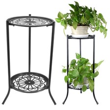 2 Pots Plant Stand Holder