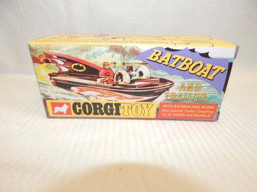 Corgi batman batboat - batman, with