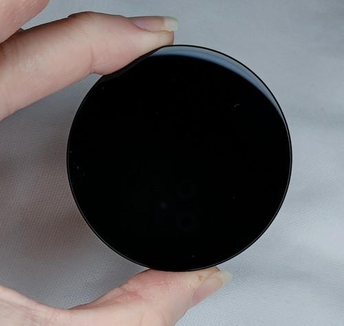 Black obsidian scrying crystal - obsidian,