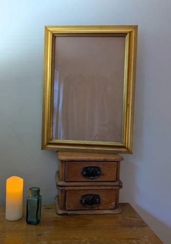 Large gold gilt picture frame - gold,