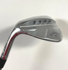 LEFT HANDED CALLAWAY JAWS FULL TOE CHROME 64° LOB WEDGE