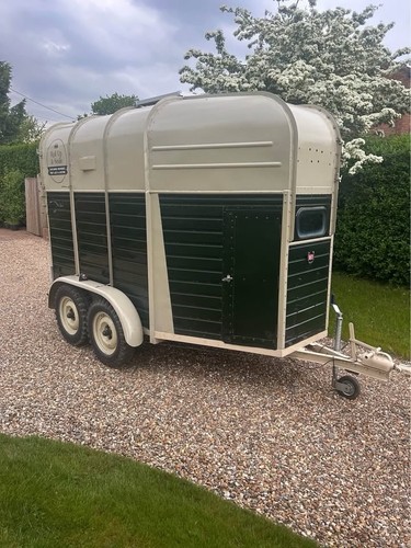 Double rice box horse - rice, trailer