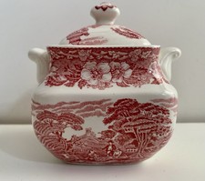 Sugar Jar Lidded - Woodland by