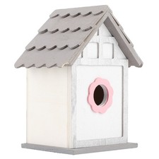 Wooden Bird House Breeding Parrots Bird Nesting Box Outdoor Garden Decor NEW