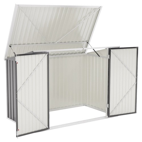 Outdoor lockable bike shed - lockable,
