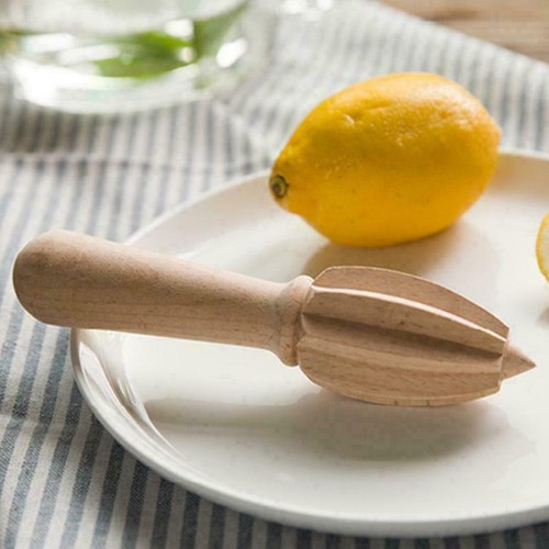 Beech wood lemon juicer - lemon, reamer