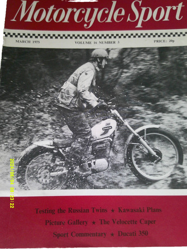 Motorcycle sport the - motorcycle, 03/75