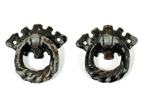 Vintage metal drop - drop, handles
