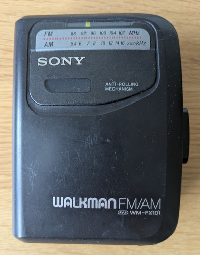 Sony fx101 walkman cassette - sony, wm-fx101