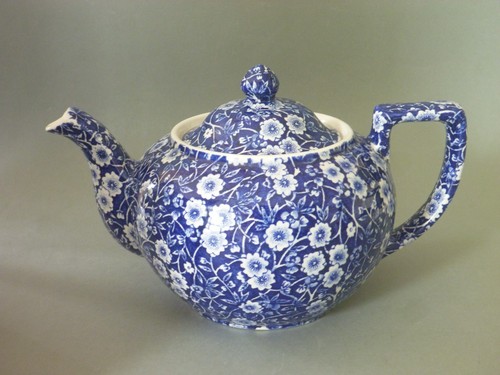 Burleigh blue calico - pot,