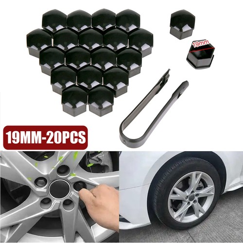 20pcs 19mm black car wheel - 20pcs,