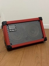 Roland Cube Street Red Battery Powered Stereo Combo Amplifier used