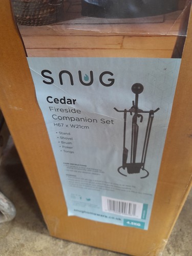 Cedar fireside companion set - fireside,