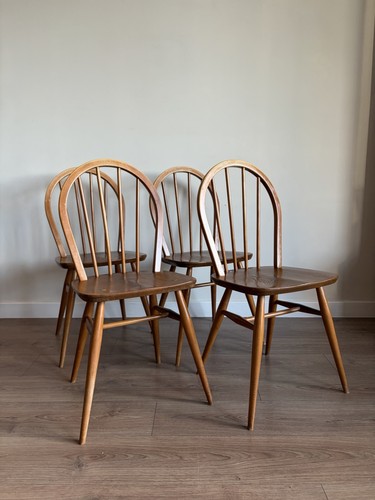 Four ercol 400 - 400, blonde