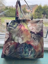 TED BAKER FLORAL PATTERN TOTE
