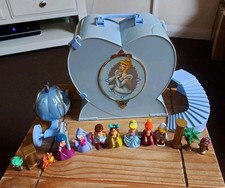 Vintage Disney Cinderella Ballroom Castle Carry Case  1990s. Very Rare