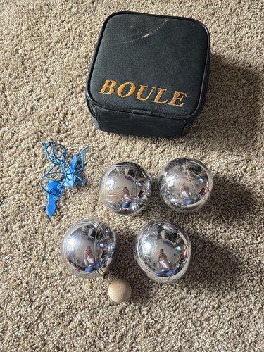 Boule vintage set metal - vintage, of