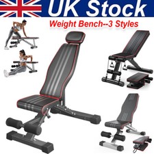 Adjustable Weight Bench with Dip Station Heavy Duty Foldable Lift Bench