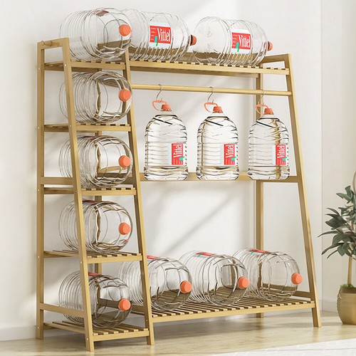 Wooden clothes rail rack - wooden,