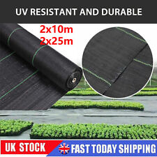 Heavy Duty Weed Control Fabric Ground Cover Membrane Sheet Garden Mat Landscape