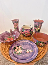 6 Longpark Pottery Devon Items