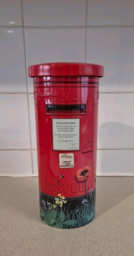 British red pillar post box - post,