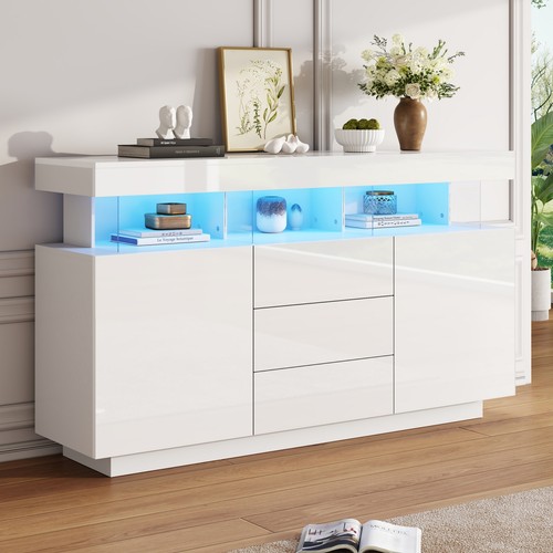 Sideboard storage cabinet with - storage,