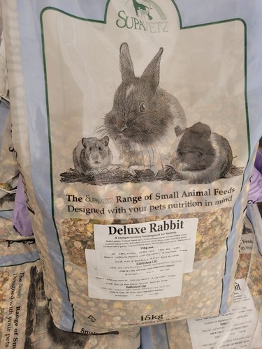 Rabbit food 15kg - rabbit,