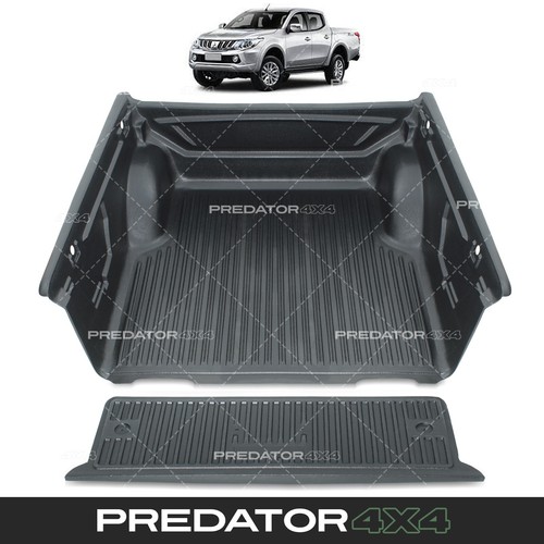 Black truck bed - black, mat