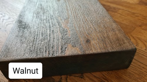 Rustic floating wooden chunky - rustic,