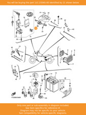 YAMAHA Bracket 1, 11C-2334G-00