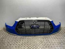 BUMPER2015 FORD TRANSIT COMPLETE FRONT UPPER BUMPER & GRILLE OEM BLUE BK31-17E77